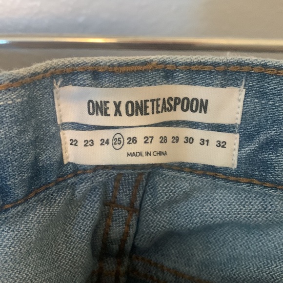 One Teaspoon Freebird Ankle zip Skinny Jeans - Picture 2 of 5